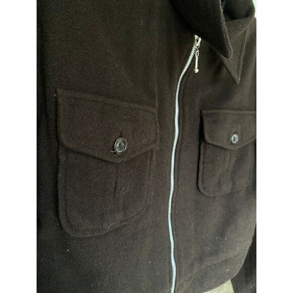 Vintage Tracy Evans Wool Jacket Cropped Classic Preppy Academia Scandi Granola - Picture 7 of 9